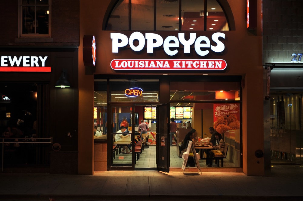 Popeye’s Louisiana Kitchen Has a Chart Worth Buying